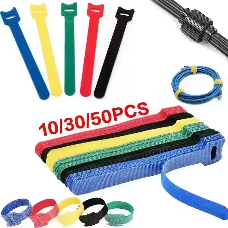 Cable Management Sleeve - 10/30/50 шт. Органайзеры для USB-кабелей, многоразовые