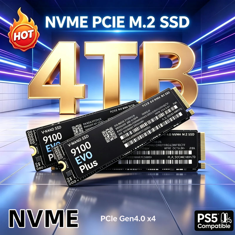 Pc Gaming Second - Внутренний твердотельный накопитель M.2 NVMe 9100