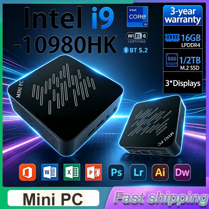 Pc Gaming Ram 32Gb - Мини-ПК для игр 2026: Intel i9-10980HK,