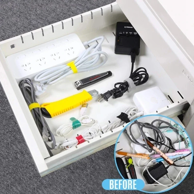 10/30/50 шт. Органайзеры для U – обзор и цена Cable Management Sleeve