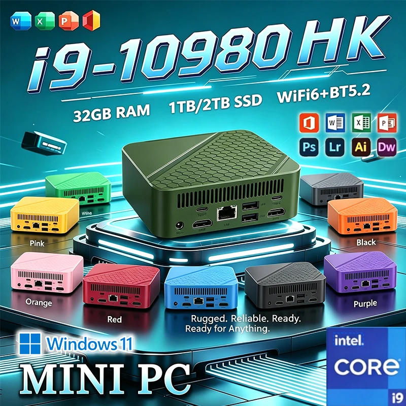 Мини-ПК для игр Intel Core i9  – обзор и цена Pc Gaming Ram 32Gb