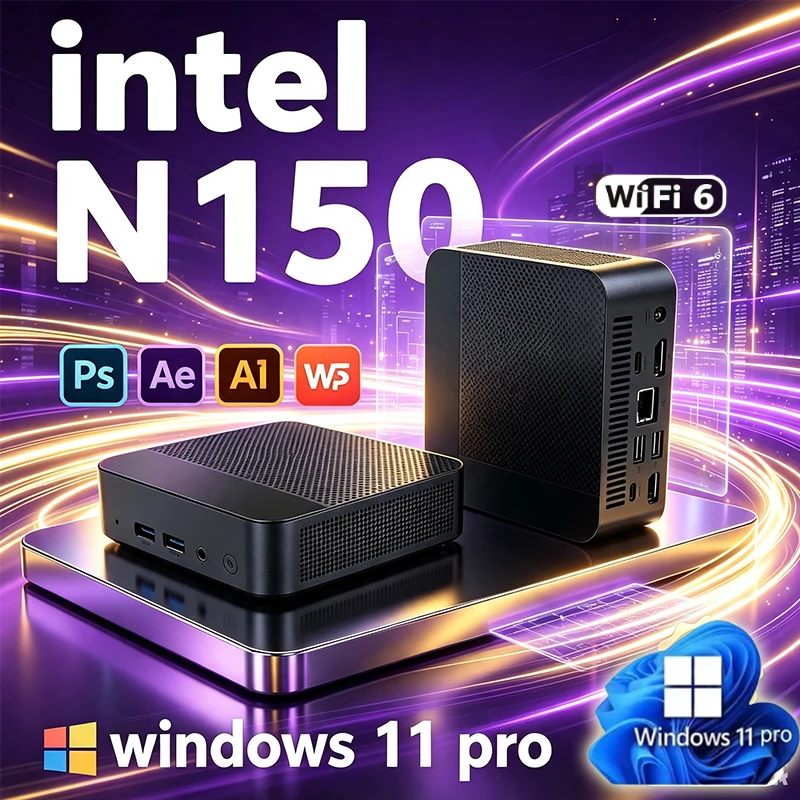 НОВЫЙ Мини-ПК N150 с Windows 1 – обзор и цена Pc Gaming Ram 32Gb