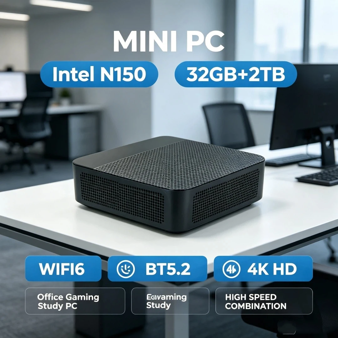 НОВЫЙ Мини-ПК N150 с Windows 1 – обзор и цена Pc Gaming Ram 32Gb