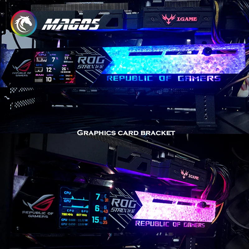 DIY 2,2-дюймовый кронштейн для – обзор и цена Pc Gaming Graphics Card