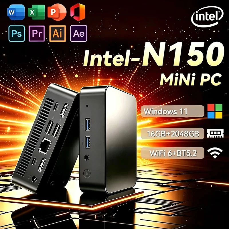 НОВЫЙ Мини-ПК Windows 11 Intel – обзор и цена Pc Gaming Ram 32Gb