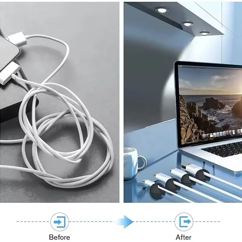 5/50 шт. мини-органайзеры для  – обзор и цена Cable Management Sleeve