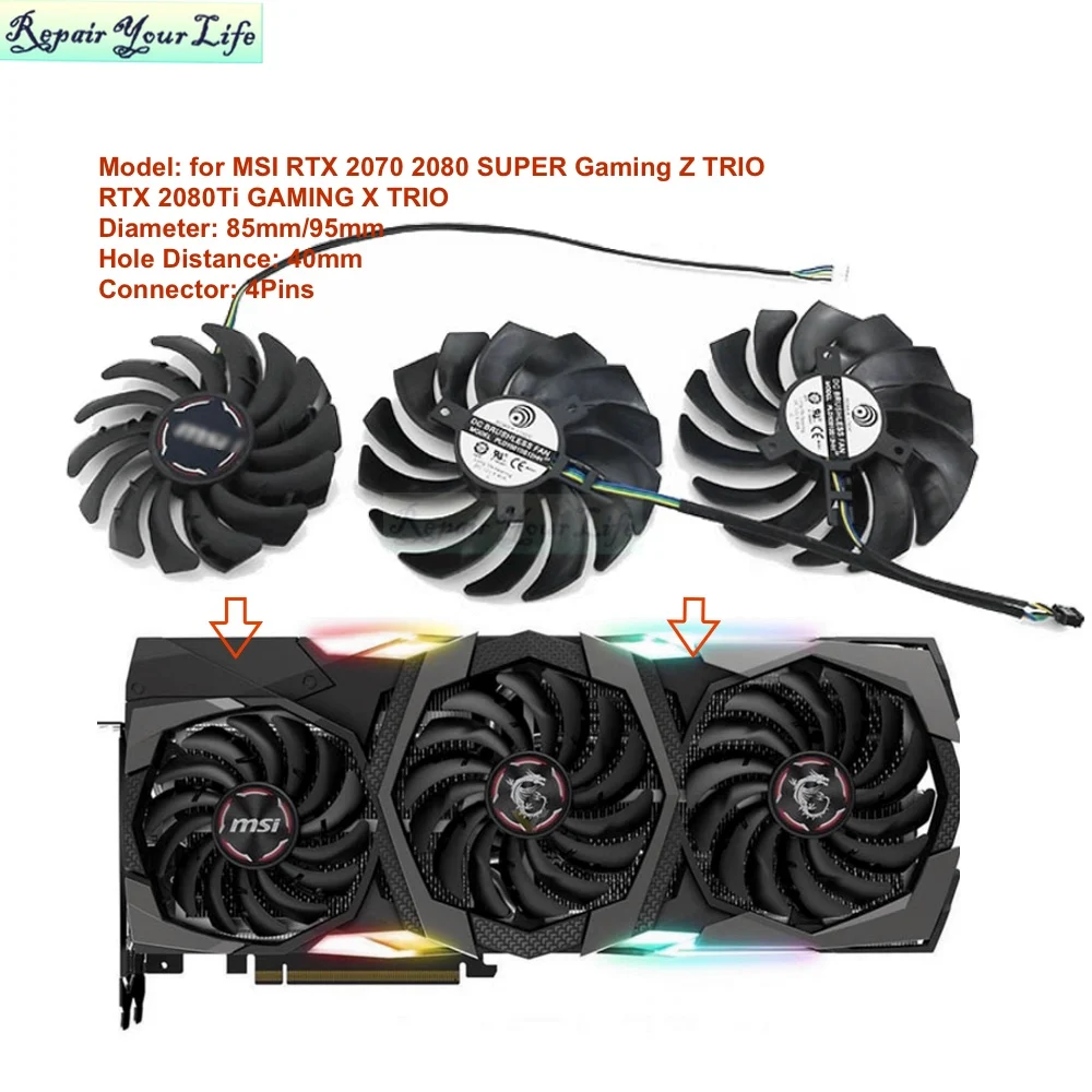 Вентилятор охлаждения ПК VGA д – обзор и цена Pc Gaming Graphics Card