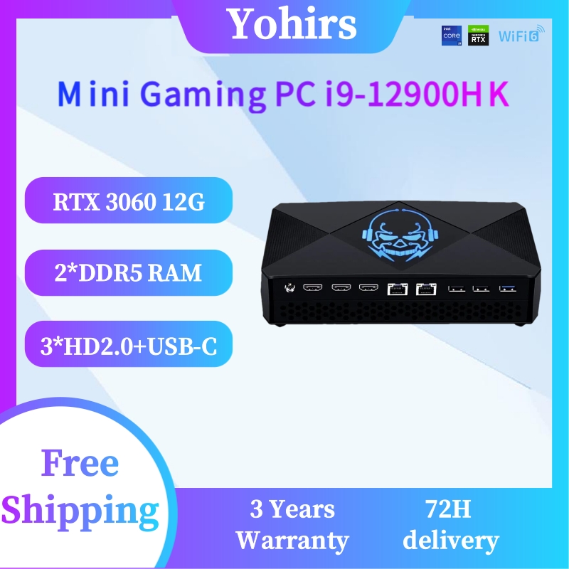 Игровой мини-ПК 13-го поколени – обзор и цена Pc Gaming Nvidia 3060